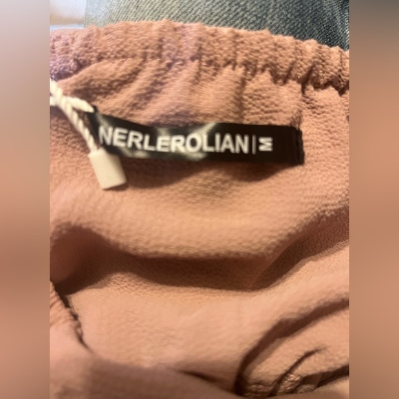 NWT NERLEROLIAN Adjustable Strappy Split Summer Beach Casual Midi Dress Sz M - Picture 8 of 9